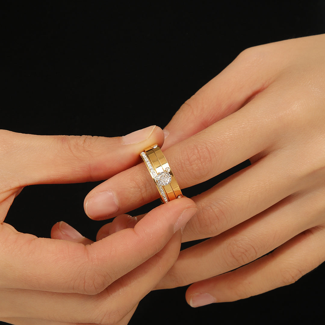 SHOPHUKSTORE® Minimalist Gold Rings