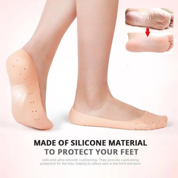 SHOPHUKSTORE® Anti Crack Full Length Silicone Foot Protector