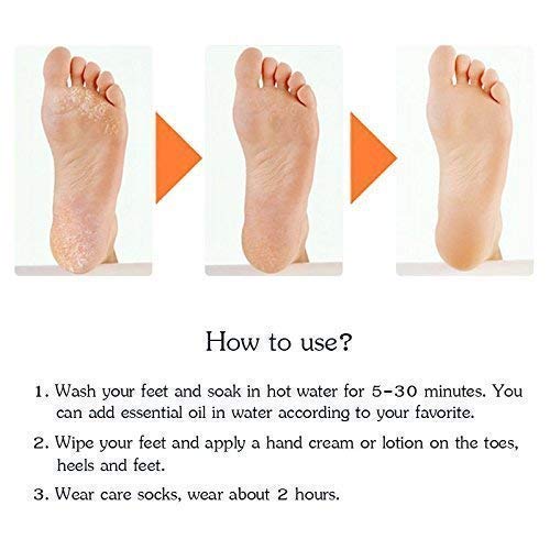 SHOPHUKSTORE® Anti Crack Full Length Silicone Foot Protector