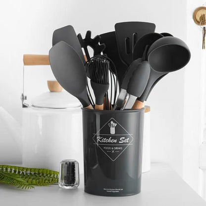 SHOPHUKSTORE® Crafted From Heat Resistant Non Toxic Kitchen Tools