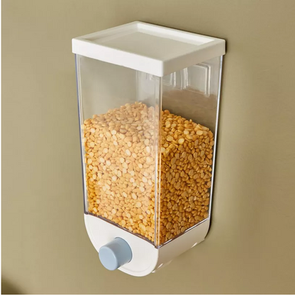 SHOPHUKSTORE® Grain Storage Box 1500ml=1.5kg Wall Hanging Food Container