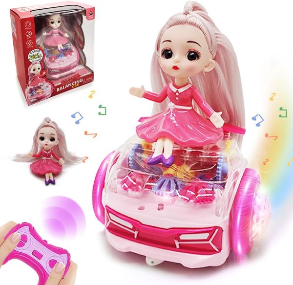 SHOPHUKSTORE® Doll Remote Car Balance, Drive, And Thrive With Our Doll Remote Car