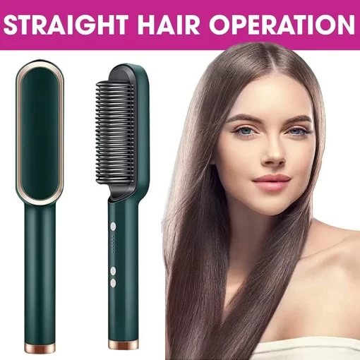 SHOPHUKSTORE® 2-in-1 HAIR STRAIGHTENER COMB