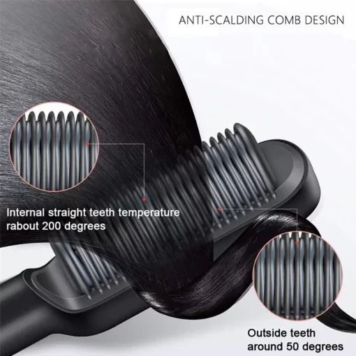 SHOPHUKSTORE® 2-in-1 HAIR STRAIGHTENER COMB