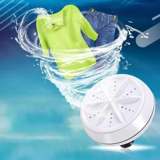 SHOPHUKSTORE® 3 In 1 Mini Washing Machine Portable Rotating washer