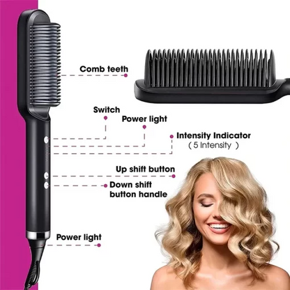 SHOPHUKSTORE® 2-in-1 HAIR STRAIGHTENER COMB