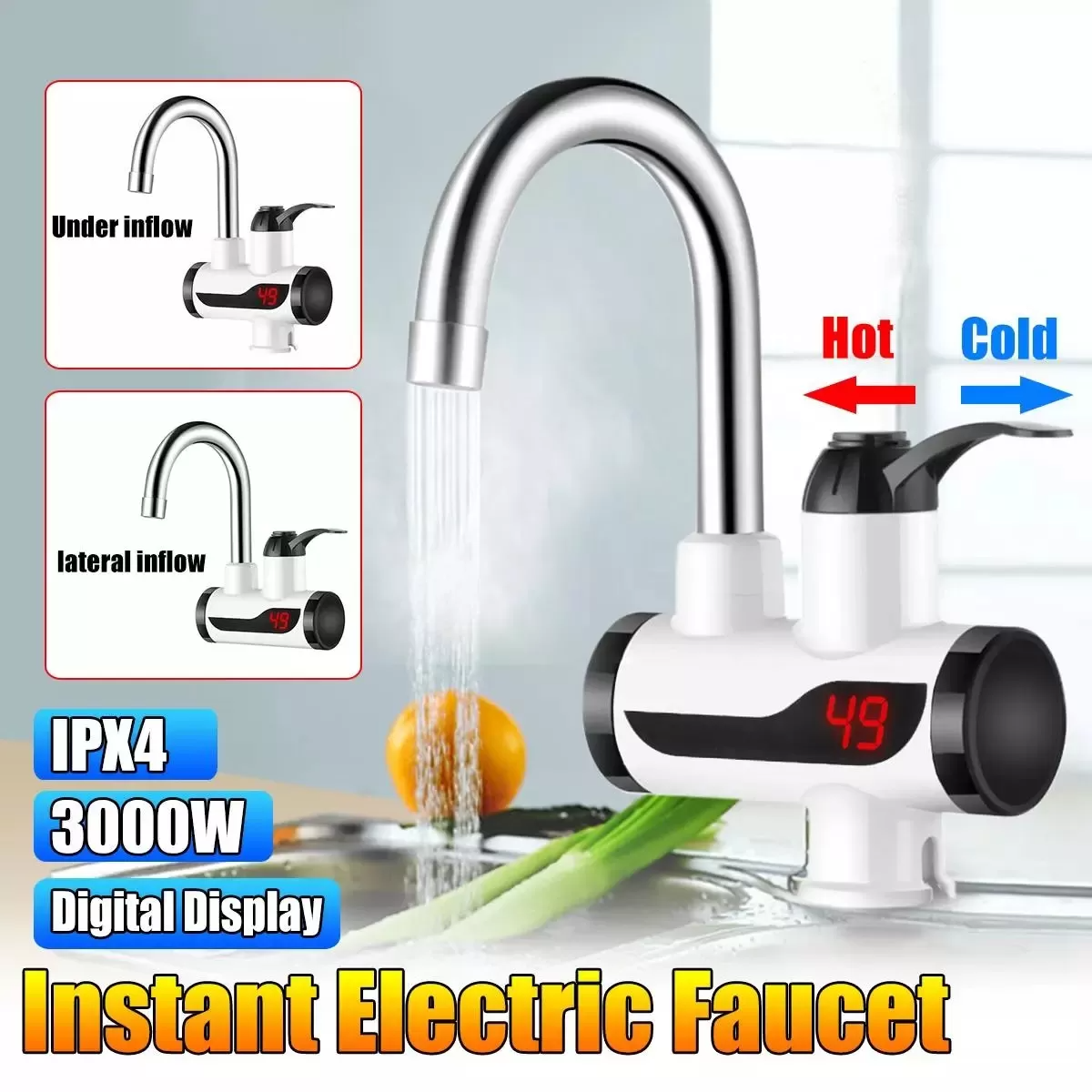 SHOPHUKSTORE® Electric Faucet Water heater