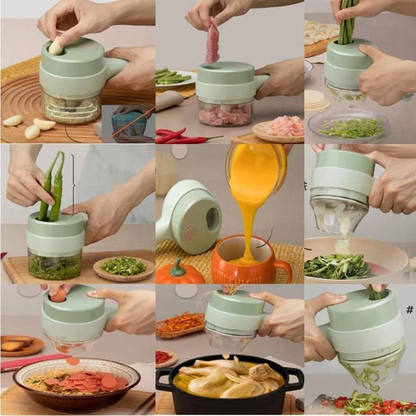 SHOPHUKSTOR® Electric Handheld  Food Chopper