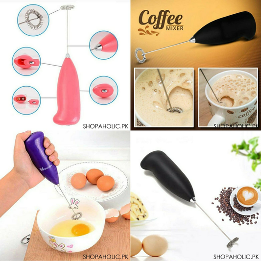 SHOPHUKSTOR® Electric Mini Whisk Mixer Foamer