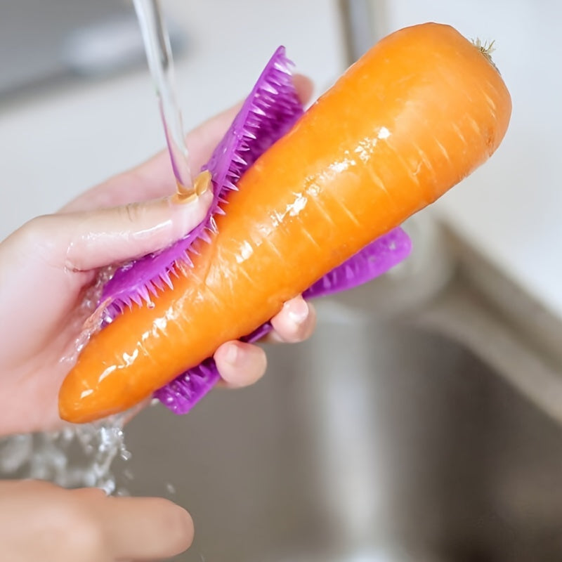 Multifunctional Fruit And Vegetable Cleaning Brush