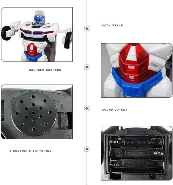 SHOPHUKSTORE® Robot Deform Car For Kids