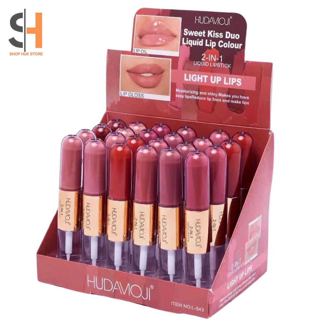 SHOPHUKSTORE® Hudamoji Sweet Kiss Duo Liquid Lip